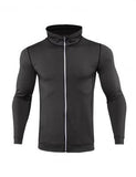 Men's Reflective Zip Sports Top
